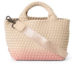 Naghedi St. Barth’s Pink Sand Mini Dip Dye Tote